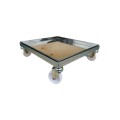 Stainless steel trolleys and trays