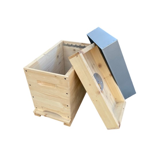 Wooden beehive by 6 - kit to be assemble d with hardware